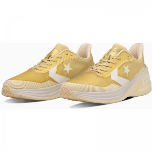 CONVERSE(コンバース)CONS RUNSLASH GOLD/WHITE陸上・ランニング シューズ(34201904)