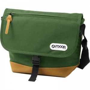 outdoorproducts(アウトドアプロダクツ)ソコスエードチョウ ショルダーバッグGRNカジュアルショルダーバッグ(6264150)