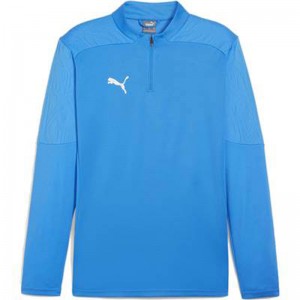 PUMA(プーマ)teamFINAL トレーニング 1/4 ジップトップサッカーウェアトレーニングシャツ659366