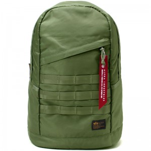 ALPHA INDUSTRIES(アルファインダストリーズ)アルファインダストリーズ AI TZ1080 MOLLE DAY PACK グリーンカジュアル バックパック(6600650)