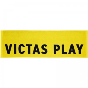 victas(ヴィクタス)バイカラーテキストロゴスポーツタオル卓球タオル(692201-3000）