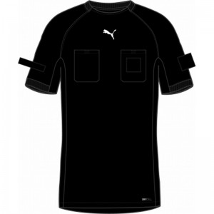 puma(プーマ)SS レフリーシャツサッカー 半袖Tシャツ(705377-01）