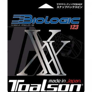 TOALSON(トアルソン)バイオロジック・ダブルエックス123硬式テニスストリングス硬式テニスストリングス7202320N