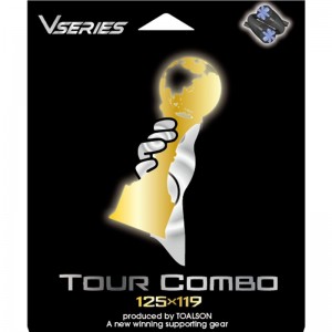 toalson(トアルソン)硬式 TOUR COMBO BOX BK/BKテニス硬式 ガツト(78801001)