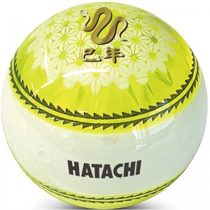 HATACHI(ハタチ)干支ボール 巳 グラウンドゴルフ ボールグラウンドゴルフ 競技ボール(bh3352-44)