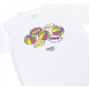 BIKE(バイク)JR半袖プラクティスTシャツバスケットボール プラクティスシャツ(bk6516-0100)