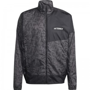 adidas(アディダス)43 MTERREXTRAILWブレーカーアウトドアウィンドジャケット(bvc35-in6726)