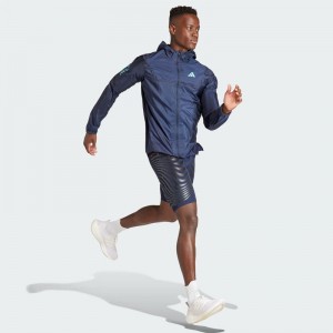 adidas(アディダス) アディゼロ ランニング ライトウェイトジャケット 陸上＆ランニング ウェア トレーニングシャツ DMH07