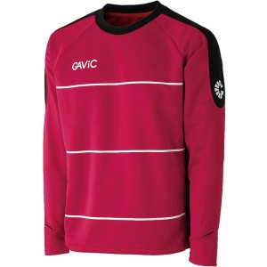 GAViC(ガビック)ジュニア AKウォーミングトップサッカー トレーニングシャツ ＪＲ(ga0615-redwht)