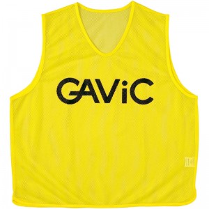 GAViC(ガビック)ビブスセット(背番号付)10枚セットサッカー ビブス(ga9105-yel)