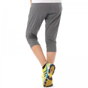 G-FIT(ジーフィット)エアSTRETCH ルーズフィットカプリ フィットネスウェア GF-L979S(G-FIT) ジーフィットウェルネス その他ウェア２ パンツ(gfl979s-hdgl)