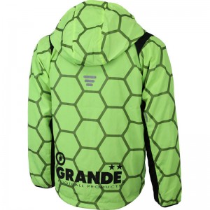 GRANDE.F.P(グランデエフピー)HEXAGON HOODED JKフットサル スウエットジャケット(gfph16501-6509)