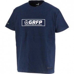 グランデ grandeボックスロゴプリント.プレミアコットンTフットサル 半袖Tシャツ(gfph21003-8701)