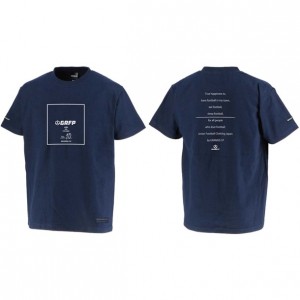 グランデ grandeNO.10スクエアプリントプレミアコットンTフットサル 半袖Tシャツ(gfph21004-8701)