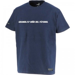 grande(グランデ)バックプリント.プレミアムTシャツフットサル 半袖Tシャツ(gfph22004-8701)