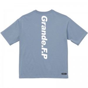 grande(グランデ)プリント.ルーズフィットS/STシャツフットサル半袖 Tシャツ(gfph23001-8301)