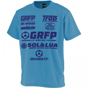 grande(グランデ)SOL・LUAドライメッシュTシャツフットサル半袖 Tシャツ(gfph23005-8487)
