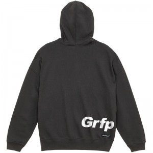 grande(グランデ)プリントルーズフィットSWTプルパーカーフットサルスウェットパーカー(gfph23403-0901)