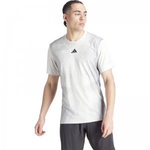 adidas(アディダス)41 MTENNISフリーリフトTシャツPROテニス半袖 Tシャツ(ikl83-ip1932)