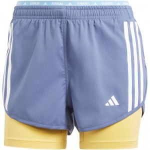 adidas(アディダス)41 OTRE3S2IN1S陸上 ショート・3/4パンツ(ikm61-ik5016)