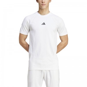 adidas(アディダス)43 MTENNIS TシャツPROテニスハンソデTシャツ(jrw80-it4024)