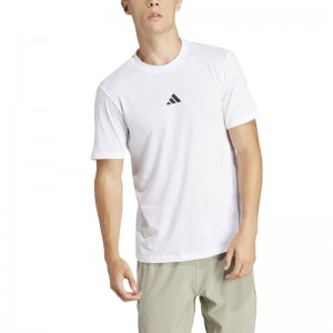 adidas(アディダス)M ワークアウト ロゴTシャツマルチアスレウェアＴシャツJRZ44