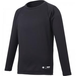 デサント(descente)JRマルクビ長袖 アンダー野球 ソフト アンダーTシャツJR(jstd657b-blk)