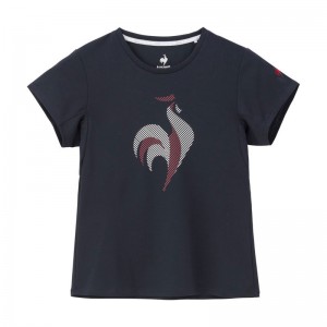 プラクティスシャツle coq sportifテニス半袖Ｔシャツ(LN4FHT52L)