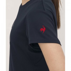 プラクティスシャツle coq sportifテニス半袖Ｔシャツ(LN4FHT52L)