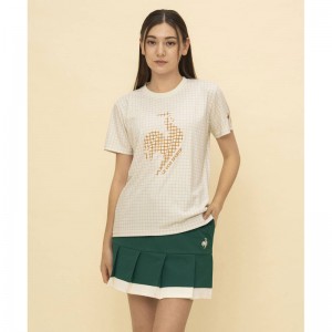 グラフィック半袖Ｔシャツle coq sportifトレーニング半袖Ｔシャツ(LT4FHT01L)