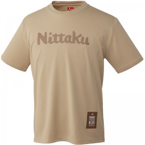 ニッタク(nittaku)ニッタクドット TシャツタッキュウハンソデTシャツ(nx2015-65)