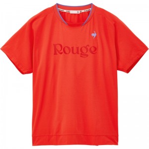 lecoqsportif(ルコック)サッカーシャツ(AILE FORME)マルチSPTシャツ M(qmmxja05-rd)