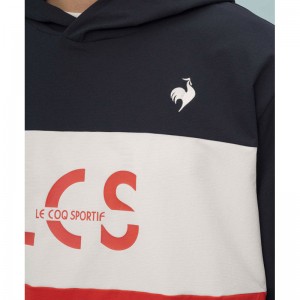 lecoqsportif(ルコック)LCS Plumeクロス フーデッドパーカーマルチトレ-ニングトップス単品(etc)qmmxjc41-nv