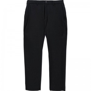 lecoqsportif(ルコック)接触冷感 AIR STYLISH PANTS(L`oeuf forme)マルチトレ-ニングボトムス単品(パンツ)qmmxjd31-bk