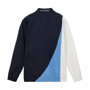 lecoqsportif(ルコック)LCS Plumeクロス ジャケットマルチトレ-ニングトップス(SET)qmmxjf20-nv