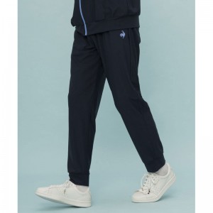 lecoqsportif(ルコック)接触冷感ジャージ ロングパンツマルチトレ-ニングボトムス(SET)qmmxjg02-nv