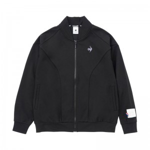 lecoqsportif(ルコック)ヘランカ防風ツイルジャージ フルジップジャケットマルチトレ-ニングトップス(SET)(QMWWJF11)