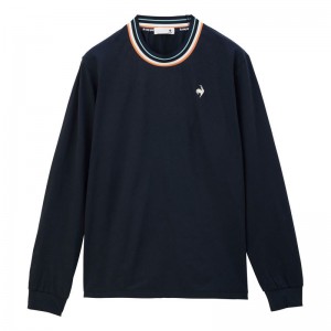 lecoqsportif(ルコック)ヘランカサンスクリーン 長袖Tシャツマルチトレ-ニングトップス単品(シャツ長)qmwxjb01-nv