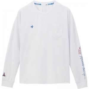 lecoqsportif(ルコック)LCSPLUME 長袖 TシャツマルチSPロングTシャツ W(qmwxjb02-wh)