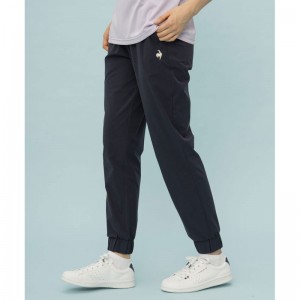 lecoqsportif(ルコック)ストレッチクロス ジョガーパンツマルチトレ-ニングボトムス単品(パンツ)qmwxjd35-nv