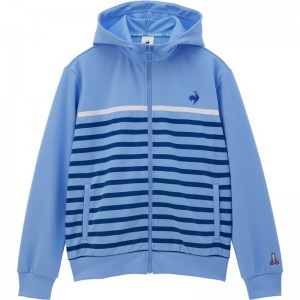 lecoqsportif(ルコック)ヘランカ ボーダージャージJKマルチSPトレーニングシャツ W(qmwxjf01-bl)