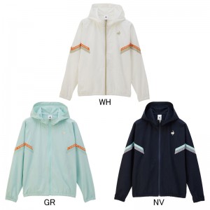 lecoqsportif(ルコック)サンスクリーンクロス ジャケットマルチトレ-ニングトップス(SET)qmwxjf21-wh