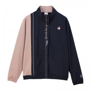 lecoqsportif(ルコック)LCS Plumeクロス ジャケットマルチトレ-ニングトップス(SET)qmwxjf22-nv