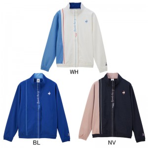 lecoqsportif(ルコック)LCS Plumeクロス ジャケットマルチトレ-ニングトップス(SET)qmwxjf22-nv