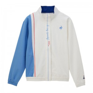 lecoqsportif(ルコック)LCS Plumeクロス ジャケットマルチトレ-ニングトップス(SET)qmwxjf22-wh