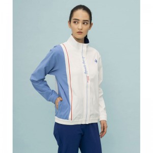 lecoqsportif(ルコック)LCS Plumeクロス ジャケットマルチトレ-ニングトップス(SET)qmwxjf22-wh