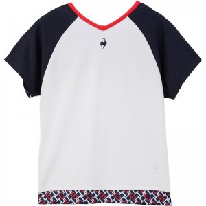 lecoqsportif(ルコック)2WAYゲームシャツテニスゲームシャツ W(qtwxja03-whnv)