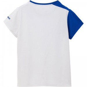 lecoqsportif(ルコック)グラフィックゲームシャツテニスゲームシャツ W(qtwxja90-wh)