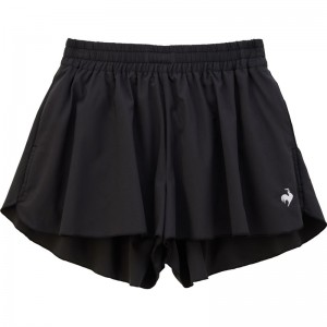 lecoqsportif(ルコック)キュロットテニスプラクティクスパンツ(qtwxje06-bk)