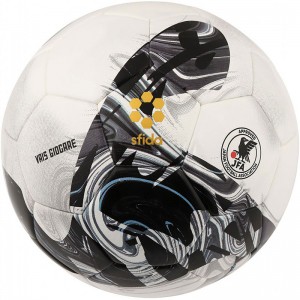 SFIDA(スフィーダ)VAIS GIOCARE JR 4号球サッカー 競技ボール(sb23vg03-whtblk)